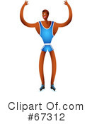 Athlete Clipart #67312 by Prawny