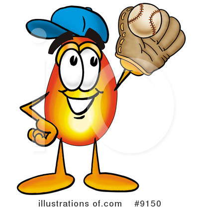 Royalty-Free (RF) Athlete Clipart Illustration by Mascot Junction - Stock Sample #9150