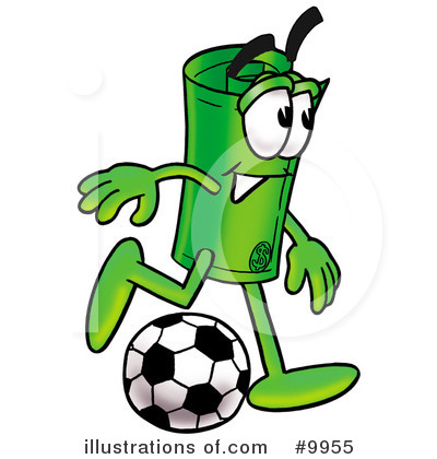 Royalty-Free (RF) Athlete Clipart Illustration by Mascot Junction - Stock Sample #9955