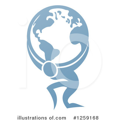 Royalty-Free (RF) Atlas Clipart Illustration by AtStockIllustration - Stock Sample #1259168