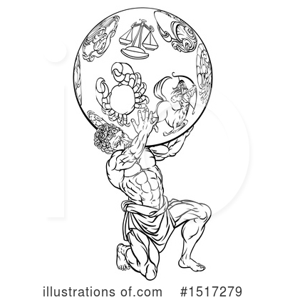 Zeus Clipart #1517279 by AtStockIllustration