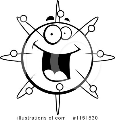 Royalty-Free (RF) Atoms Clipart Illustration by Cory Thoman - Stock Sample #1151530