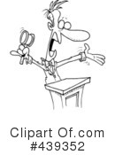 Auctioneer Clipart #439352 by toonaday