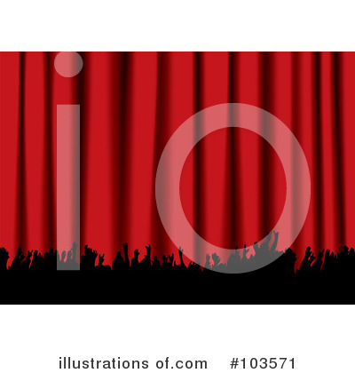Royalty-Free (RF) Audience Clipart Illustration by michaeltravers - Stock Sample #103571