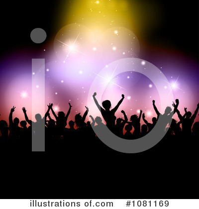 Royalty-Free (RF) Audience Clipart Illustration by KJ Pargeter - Stock Sample #1081169