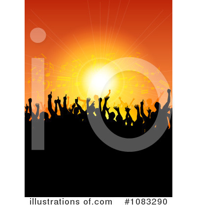 Royalty-Free (RF) Audience Clipart Illustration by KJ Pargeter - Stock Sample #1083290