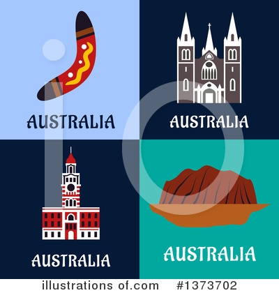 Royalty-Free (RF) Australia Clipart Illustration by Vector Tradition SM - Stock Sample #1373702
