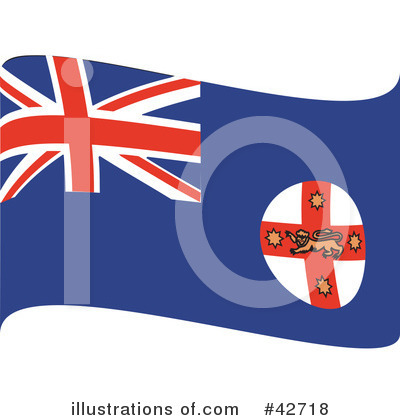Royalty-Free (RF) Australia Clipart Illustration by Dennis Holmes Designs - Stock Sample #42718