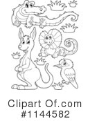 Australian Animals Clipart #1144582 by visekart