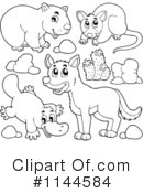 Australian Animals Clipart #1144584 by visekart