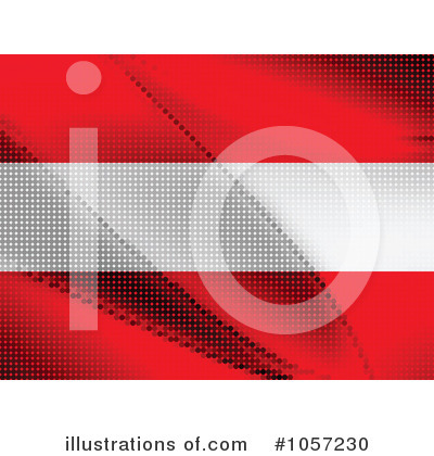 Austrian Flag Clipart #1057230 by Andrei Marincas