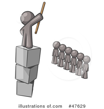 Leadership Clipart #47629 by Leo Blanchette