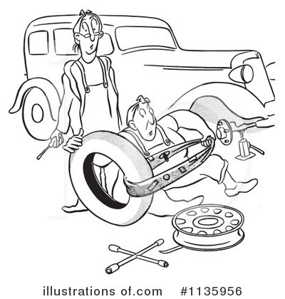 Royalty-Free (RF) Automotive Clipart Illustration by Picsburg - Stock Sample #1135956