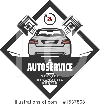 Royalty-Free (RF) Automotive Clipart Illustration by Vector Tradition SM - Stock Sample #1567868