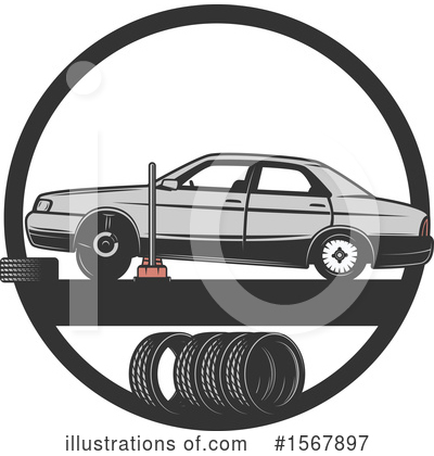 Royalty-Free (RF) Automotive Clipart Illustration by Vector Tradition SM - Stock Sample #1567897