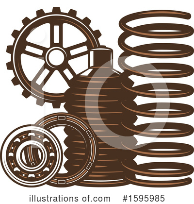 Springs Clipart #1595985 by Vector Tradition SM