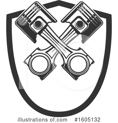 Piston Clipart #1605132 by Vector Tradition SM