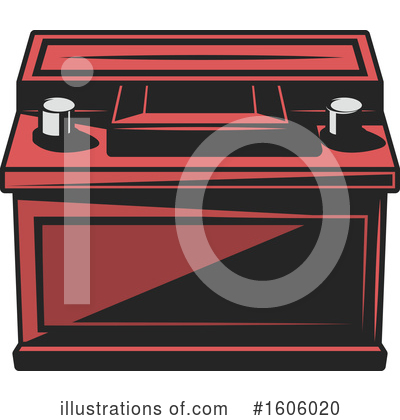 Battery Clipart #1606020 by Vector Tradition SM