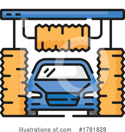 Car Wash Clipart #1781828 by Vector Tradition SM