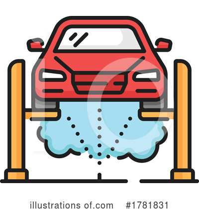 Car Wash Clipart #1781831 by Vector Tradition SM