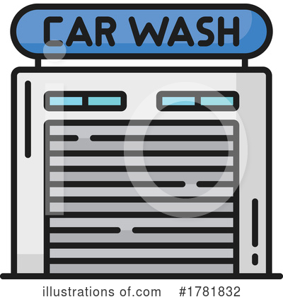 Car Wash Clipart #1781832 by Vector Tradition SM
