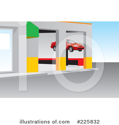 Royalty-Free (RF) Automotive Clipart Illustration by David Rey - Stock Sample #225832