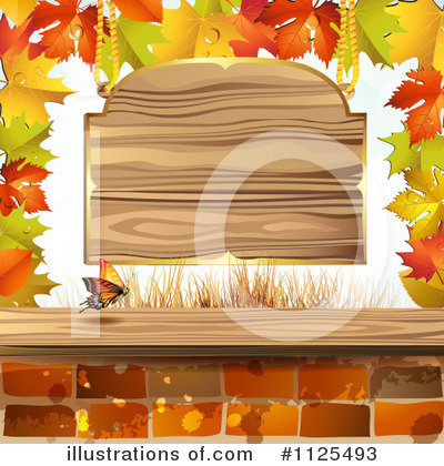 Royalty-Free (RF) Autumn Clipart Illustration by merlinul - Stock Sample #1125493