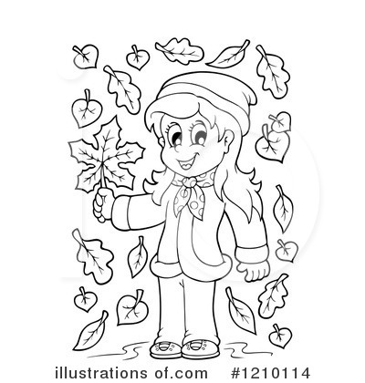 Royalty-Free (RF) Autumn Clipart Illustration by visekart - Stock Sample #1210114