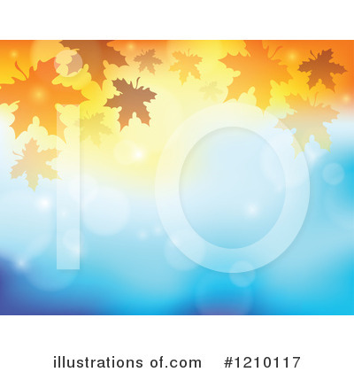Fall Leaves Clipart #1210117 by visekart