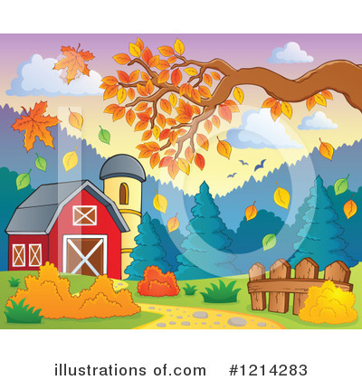 Royalty-Free (RF) Autumn Clipart Illustration by visekart - Stock Sample #1214283