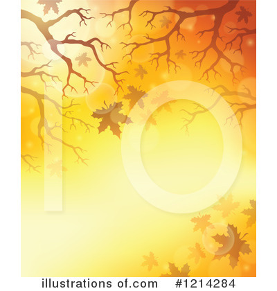 Fall Leaves Clipart #1214284 by visekart