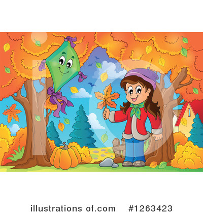 Royalty-Free (RF) Autumn Clipart Illustration by visekart - Stock Sample #1263423