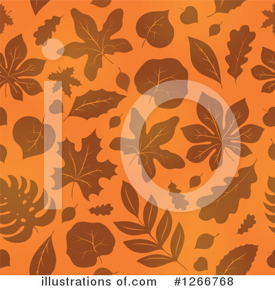Fall Leaves Clipart #1266768 by visekart
