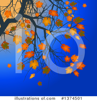 Royalty-Free (RF) Autumn Clipart Illustration by elaineitalia - Stock Sample #1374501