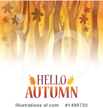 Royalty-Free (RF) Autumn Clipart Illustration by visekart - Stock Sample #1490733