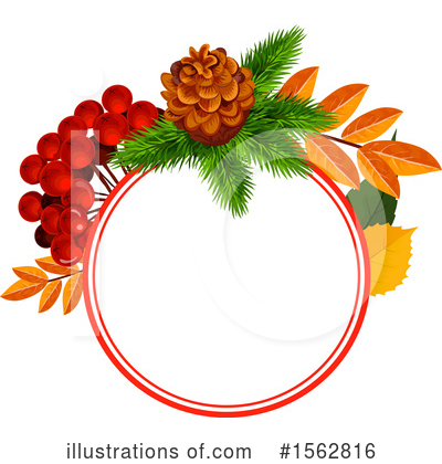 Pinecones Clipart #1562816 by Vector Tradition SM