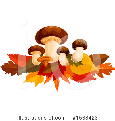 Autumn Leaves Clipart #1568423 by Vector Tradition SM