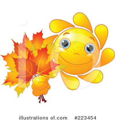 Royalty-Free (RF) Autumn Clipart Illustration by Pushkin - Stock Sample #223454