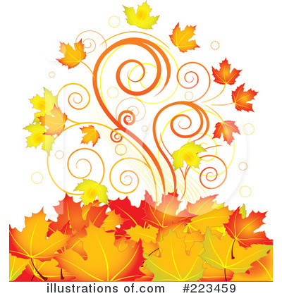 Royalty-Free (RF) Autumn Clipart Illustration by Pushkin - Stock Sample #223459
