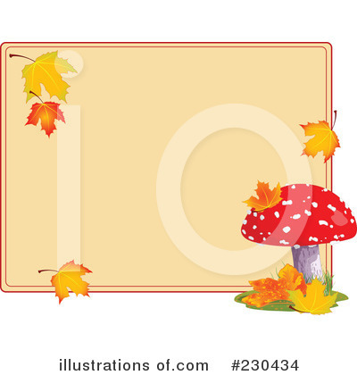 Royalty-Free (RF) Autumn Clipart Illustration by Pushkin - Stock Sample #230434