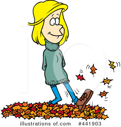 Royalty-Free (RF) Autumn Clipart Illustration by toonaday - Stock Sample #441903