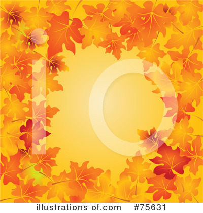 Royalty-Free (RF) Autumn Clipart Illustration by Pushkin - Stock Sample #75631