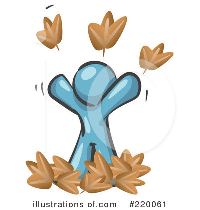 Fall Leaves Clipart #220061 by Leo Blanchette