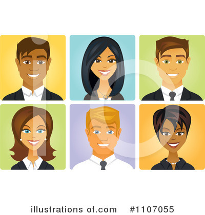 Business Woman Clipart #1107055 by Amanda Kate