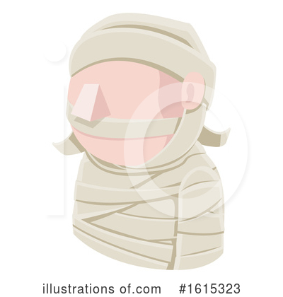 Mummy Clipart #1615323 by AtStockIllustration