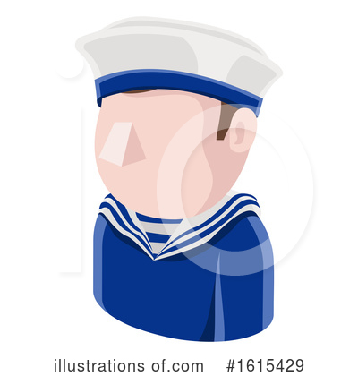 Sailor Clipart #1615429 by AtStockIllustration