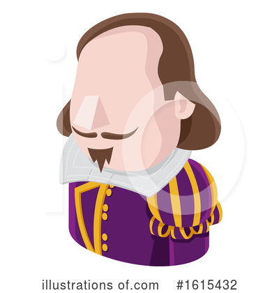 Shakespeare Clipart #1615432 by AtStockIllustration