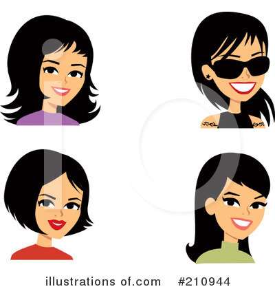 Royalty-Free (RF) Avatar Clipart Illustration by Monica - Stock Sample #210944