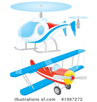 Helicopter Clipart #1067272 by Alex Bannykh