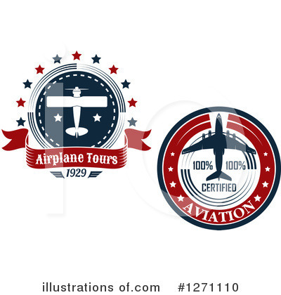 Royalty-Free (RF) Aviation Clipart Illustration by Vector Tradition SM - Stock Sample #1271110